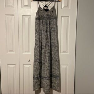 Loft Printed Maxi Dress